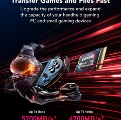 Lexar Dysk SSD PLAY 2TB PCIe4.0 2230 5200/4700MB/s