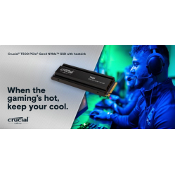 Crucial Dysk SSD T500 1TB M.2 NVMe 2280 PCIe 4.0 7300/6800