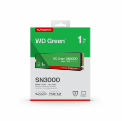 Western Digital Dysk SSD Green 1TB M.2 2280 SN3000 NVMe PCIE4.0