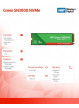 Western Digital Dysk SSD Green 1TB M.2 2280 SN3000 NVMe PCIE4.0