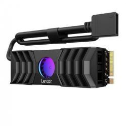 Lexar Dysk SSD NM1090 2TB Gen5 12000/11000 Radiator RGB 
