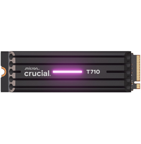 Crucial Dysk SSD T710 1TB M.2 NVMe 2280 PCIe 5.0 14900/13700 radiator
