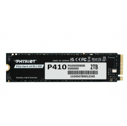 Patriot Dysk SSD 2TB P410 PCIe M.2 Gen4 x4 NVMe 1.4 2280 5000/4500MB/s 