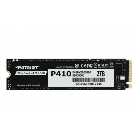 Patriot Dysk SSD 2TB P410 PCIe M.2 Gen4 x4 NVMe 1.4 2280 5000/4500MB/s 