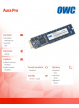 OWC Dysk SSD Aura Pro 480GB Macbook Air 2010/2011 285-500MB/s 50-60k IOPS