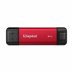 Kingston Dysk zewnętrzny SSD 2TB DualPortable USB-A/C 3.2 Gen2
