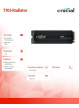Crucial Dysk SSD T705 2TB M.2 NVMe 2280 PCIe 5.0 14500/12700 radiator 