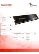 Adata Dysk SSD Legend 960 2TB PCIe 4x4 7.4/6.8 GB/s M2