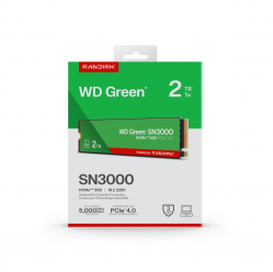 Western Digital Dysk SSD Green 2TB M.2 2280 SN3000 NVMe PCIE4.0