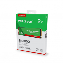 Western Digital Dysk SSD Green 2TB M.2 2280 SN3000 NVMe PCIE4.0