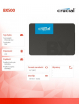 Crucial Dysk SSD BX500 4000GB SATA3 2.5 cala 540/500MB/s 