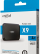 Crucial Dysk SSD X9 4TB USB-C 3.2 Gen2