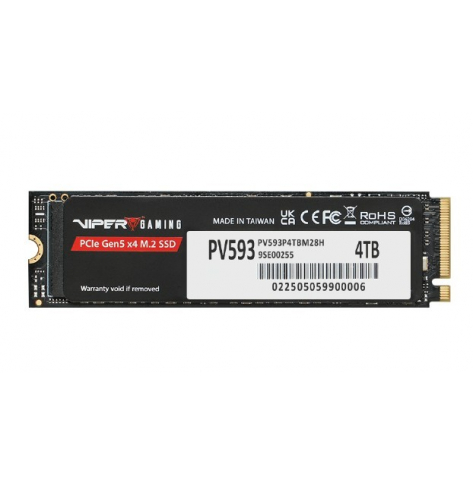 Patriot Dysk SSD 4TB VIPER PV593 M.2 2280 PCIe Gen5 x4 14000/13000MB/s 