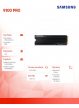 Samsung Dysk SSD 9100 PRO Heatsink NVMe MZ-VAP4T0CW