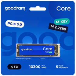 GOODRAM Dysk SSD Core 4TB Gen5 2280 9200/8100MB/s 