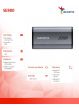 Adata Dysk zewnętrzny SSD SE880 4TB USB3.2A/C Gen2x2