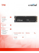 Crucial Dysk SSD T710 4TB M.2 NVMe 2280 PCIe 5.0 14500/13800 radiator 