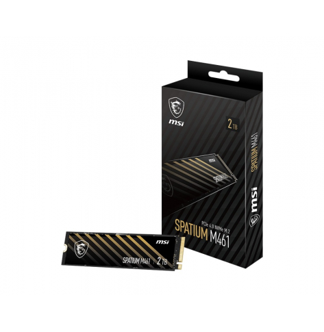 MSI Dysk SSD SPATIUM M461 2TB M.2 PCIe 4.0 5000/4200MB/s 