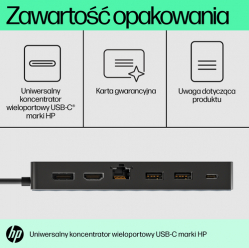 Stacja dokująca HP Universal USB-C Multiport Hub 