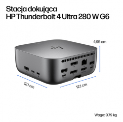 Stacja dokująca HP Thunderbolt 4 G6 280W