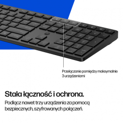 Klawiatura HP Multi-Device Dual-Mode Keyboard 495K EURO