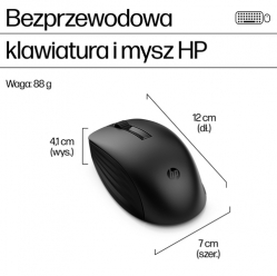 Zestaw klawiatura + mysz HP 655 Wireless Combo biały