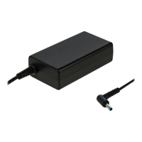 Zasilacz Qoltec 51555 do HP 65W | 19.5V | 3.33A | 4.5*3.0 | SLIM