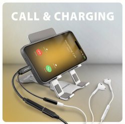 Karta dźwiękowa AXAGON ADA-HCPD zewnętrzna | USB-C | 384kHz | 32bit | DAC 3.5mm | czarny