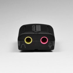 Karta dźwiękowa AXAGON ADA-17 zewnętrzna | USB | 96kHz | 24bit | czarny