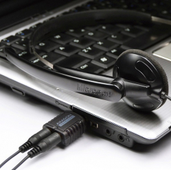 Karta dźwiękowa AXAGON ADA-17 zewnętrzna | USB | 96kHz | 24bit | czarny