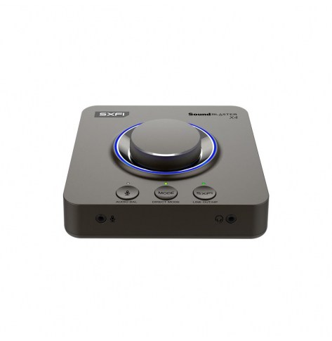 Karta dźwiękowa Creative Labs Sound Blaster X4 zewnętrzna USB-C | 192kHz | 24bit | czarny