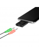 Adapter audio LogiLink USB-C | 2xjack 3.5mm | 7.1 
