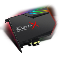 Karta dźwiękowa Creative Labs Sound Blaster X AE-5 Plus PCIe | 384kHz | 32bit | czarny