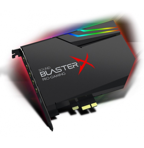Karta dźwiękowa Creative Labs Sound Blaster X AE-5 Plus PCIe | 384kHz | 32bit | czarny