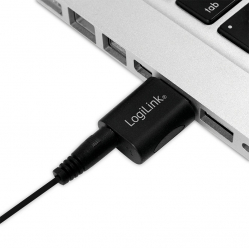 Karta dźwiękowa LogiLink UA0299 USB | 3,5mm minijack | czarny