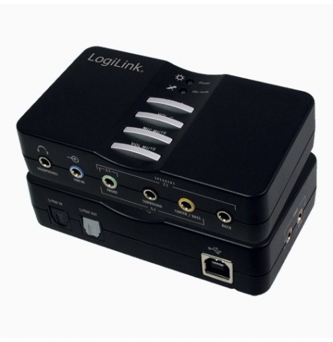 Karta dzwiekowa LogiLink UA0099 7.1 USB | czarny