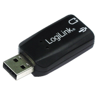 Karta dźwiękowa LogiLink UA0053 5.1 USB | czarny