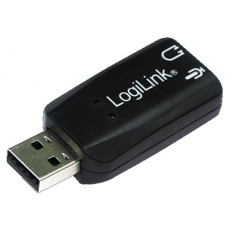 Karta dźwiękowa LogiLink UA0053 5.1 USB | czarny