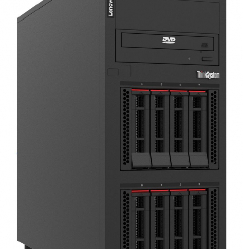 Serwer LENOVO ThinkSystem ST250 V3 Xeon 6353P 8C 2.7GHz 65W 32GB 2Rx8 RAID 545-8i PCIe Gen4 12Gb Adapter 1x800W 2.5inch Chass