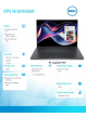 Laptop DELL XPS 16 Premium DA16260 16 OLED Touch Ultra X9-388H 32GB 2TB SSD FPR BK W11P 3YPS Graphite