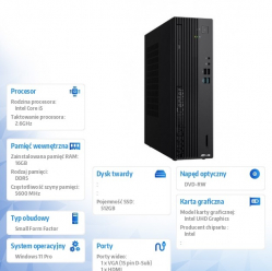 Asus ExpertCenter D5 D501SER-514500083X i5-14500 16GB 512GB W11PRO