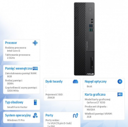 Asus Komputer ExpertCenter D5 SFF D500SE-513500275X i5-13500 