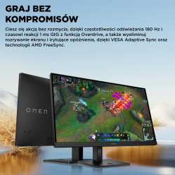 Monitor HP OMEN 27q G2 27 IPS QHD 16:9 1ms HDMI DP