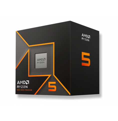 AMD Ryzen 5 9600 5.2GHz AM5 6C/12T 65W 38MB Processor with Wraith Stealth Cooler MPK
