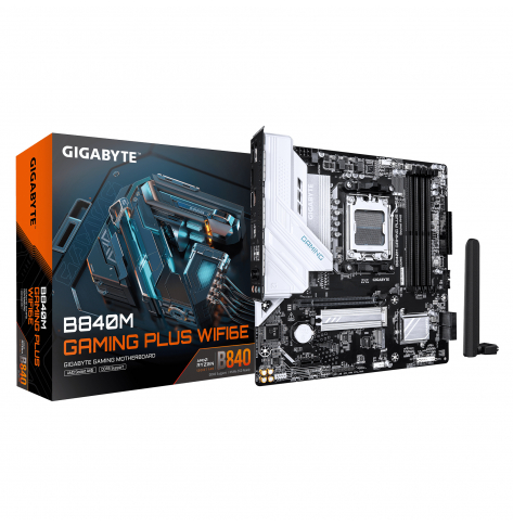 GIGABYTE B840M GAMING P WF6E AM5 4xDDR5 4xSATA 2xM.2