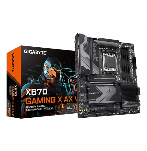 GIGABYTE X670 GAMING X AX V2 AM5 4xDDR5 4xSATA 4xM.2