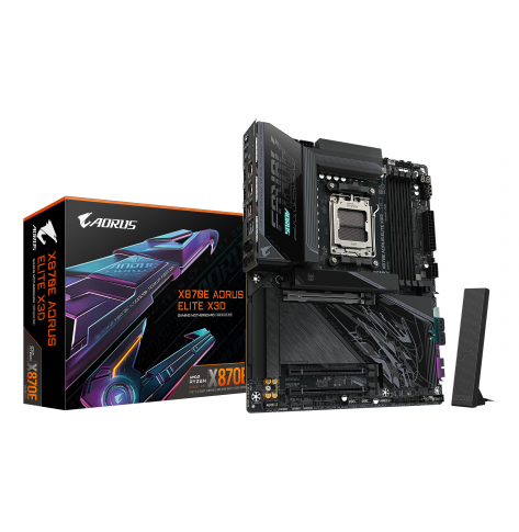 GIGABYTE X870E A ELITE X AM5 4xDDR5 4xSATA 4xM.2