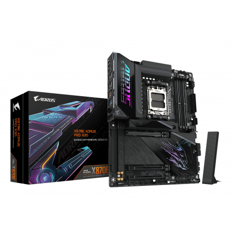 GIGABYTE X870E A PRO X AM5 4XDDR5 4xSATA 4xM.2