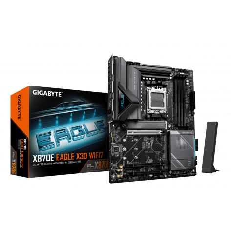 GIGABYTE X870E EAGLE X WF7 AM5 4xDDR5 4xSATA 4xM.2