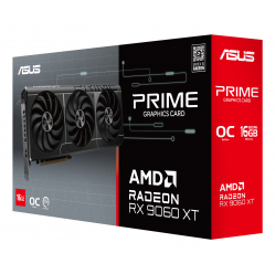 ASUS Prime Radeon RX 9060 XT OC Edition 16GB GDDR6 Graphics Card PCIe 5.0 HDMI 2.1b DisplayPort 2.1a